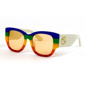 Жіночі окуляри Gucci оптом модель 0276s-rainbow фото
