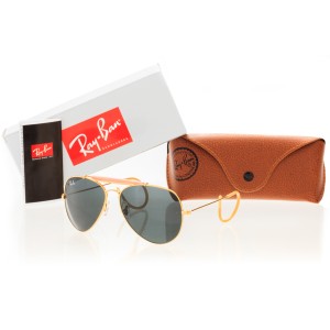Ray Ban Оригінали оптом модель 3030green-gold фото
