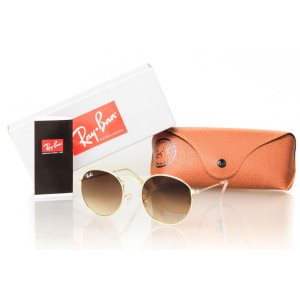 Ray Ban Круглі оптом модель 3447d-brown фото