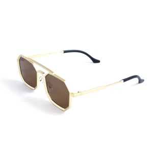 Унисекс очки оптом модель metal-gold фото