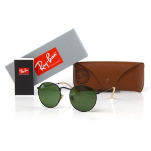Ray Ban Круглі оптом модель 3447-green-b фото