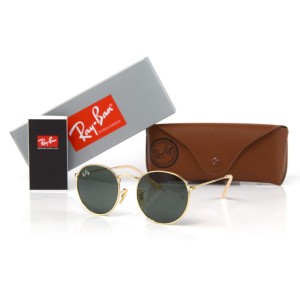 Ray Ban Круглі оптом модель 3447-black-g фото